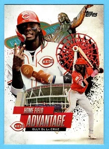 Elly De La Cruz 2025 Topps #HA-16 Home Field Advantage SP Cincinnati Reds - Imagen 1 de 2