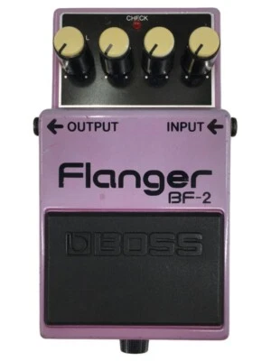 Pedal de efectos para guitarra BOSS BF-2 Flanger USADO Foto 1 de 4