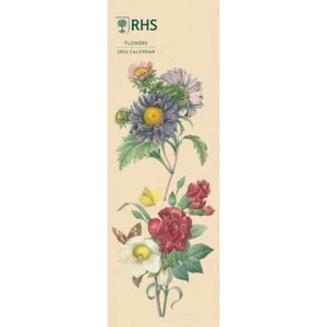 2026 Royal Horticultural Society Flowers Slim Calendar– Official Product – RHS - Picture 1 of 7