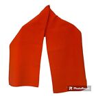 Old Navy Orange Fleece Men's Scarf 12x58 Inches 100% Polyester