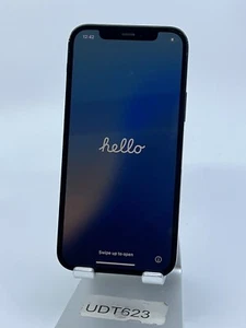 Apple iPhone 12 - 128 GB - Black (Unlocked) - Fair Condition - Zdjęcie 1 z 11