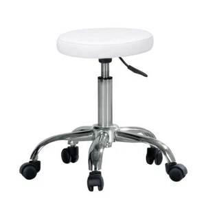 Urbanity Peluquería Corte Belleza Manicura Uñas Salón Silla Taburete Blanco - Imagen 1 de 1