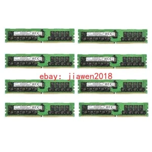 Samsung 32GB 3200MHz 2R*4 DDR4 ECC REG RAM RDIMM Server Memory 8x32GB=256GB - Picture 1 of 1