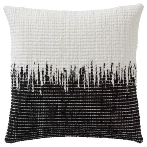 IKEA Nasselmal Cushion Cover Handmade Black/White Double Sided 20x20"  New - Picture 1 of 5