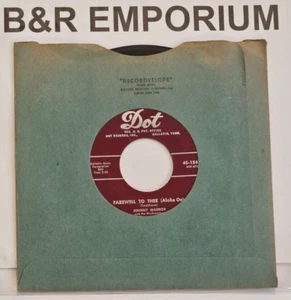 Johnny Maddox - Farewell to Thee (Aloha Oe)/Boppin (1956 Dot) - 7" Vinyl Single - Imagen 1 de 4
