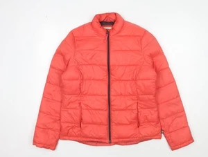 White Stuff Women's Red Puffer Jacket Size 12 - Picture 1 of 12
