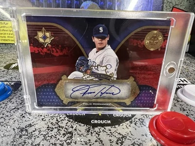 2007 Ultimate Felix Hernandez #AP-FH America's Pastime Signatures Auto Autograph - Image 1 of 4