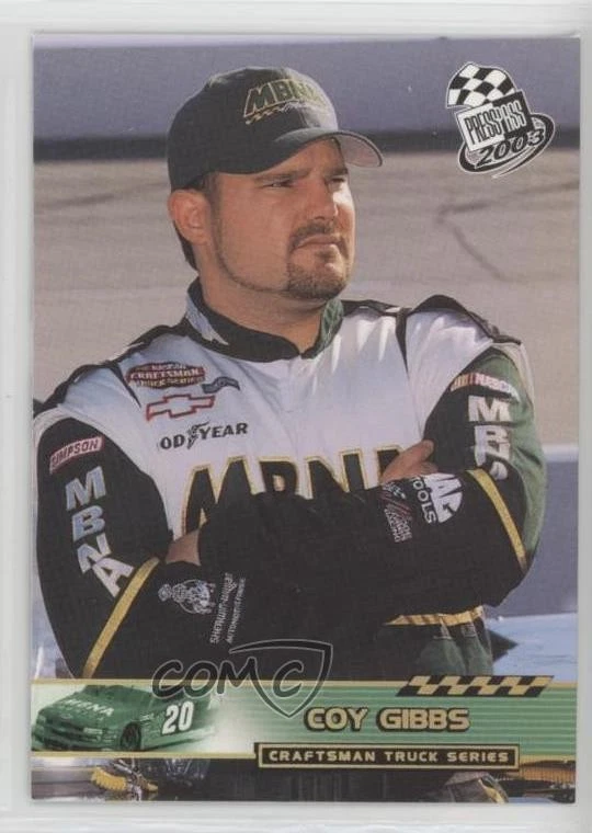 2003 Press Pass Craftsman Truck Series Platinum Coy Gibbs #P47 Rookie RC - Image 1 of 2