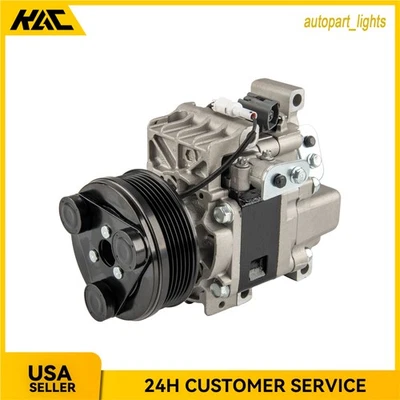 For Mazda CX-7 2.3L 2007-2008 AC Air Compressor 909277 H12A1AL4CX EG2161450G - Image 1 of 4