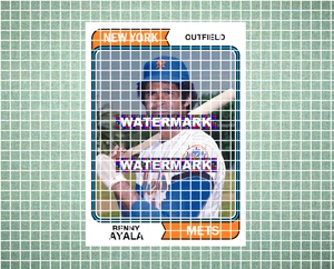 Benny Ayala New York Mets 1974 Style Custom Baseball Art Card - Picture 1 of 2