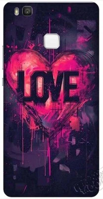 Cover custodia In Plastica Rigida Compatibile Con Huawei P9 Lite,Design,love - Immagine 1 di 4