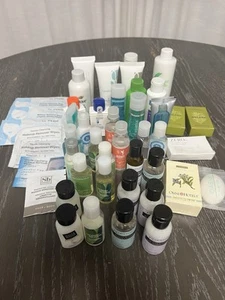 Travel Toiletries Misc Shampoo Cond Gel Bath Body Works Pharmacopia Lot of 46 - Picture 1 of 9