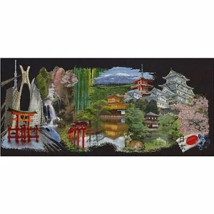 Kreuzstich Packung Japan 548-05 thea gouverneur Aida Schwarz - Photo 1/7