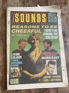 SOUNDS - SEPTEMBER 15 1990 - COCTEAU TWINS / MORRISSEY / CHAPTERHOUSE - Imagen 1 de 5