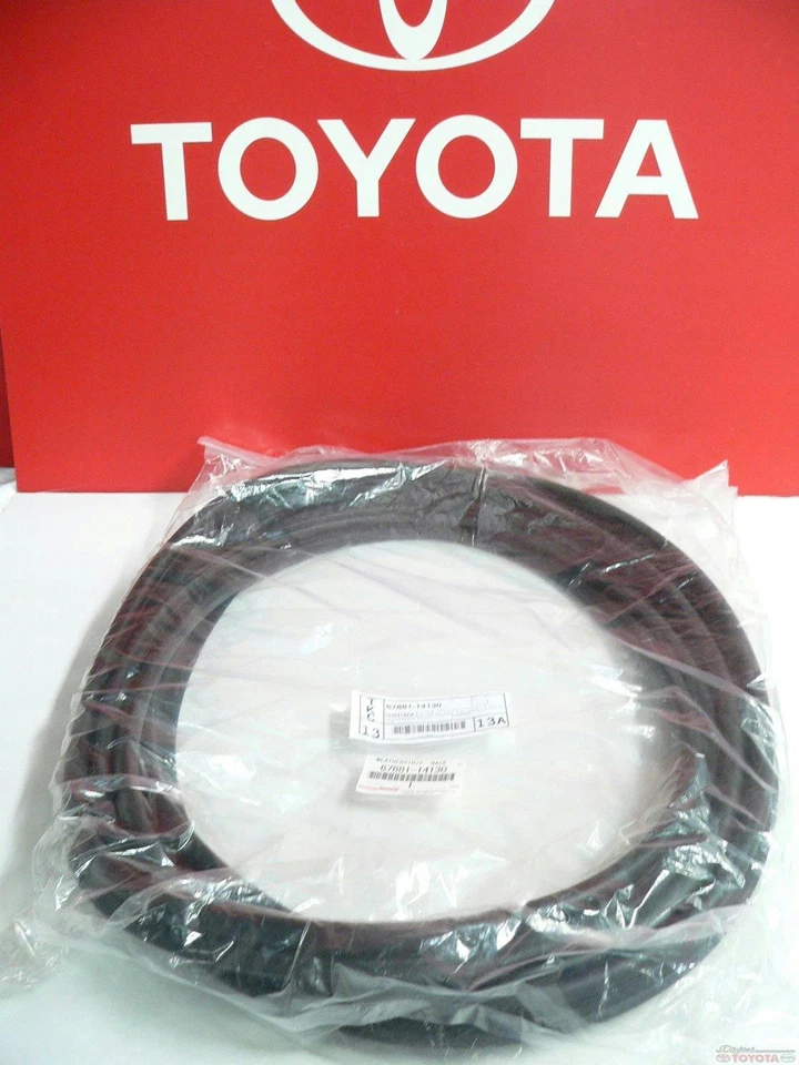 OEM TOYOTA SUPRA VENTANA TRASERA/ESCOTILLA SELLO DE RESISTENCIA 67881-14130 SE ADAPTA A 1993-1998 Foto 1 de 1