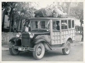 ALBANIE c. 1940 - Camionette Camion Taxi - NV 162 - Picture 1 of 2