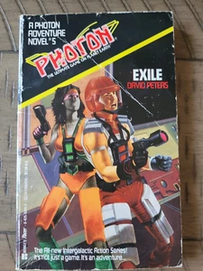 Photon Adventure #5 EXILE David Peters Ultimate Game PB Book 1987 1st - Picture 1 of 3
