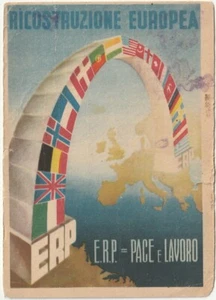 RICOSTRUZIONE EUROPEA - E.R.P. - PACE E LAVORO -10422- - Imagen 1 de 1