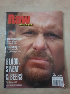 WWF WWE Raw Magazin Mai 2001 Wrestling WWF WCW AEW nWo ECW - Bild 1 von 1