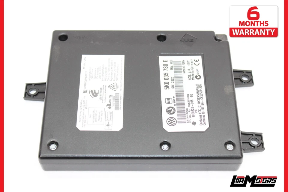 Módulo de control de interfaz Bluetooth manos libres Volkswagen Golf GTI MK6 2010-2014 Foto 1 de 4