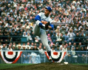 1965 MLB Los Angeles Dodgers  Sandy Koufax on the Mound Color 8 X 10 Photo Pic - Picture 1 of 1