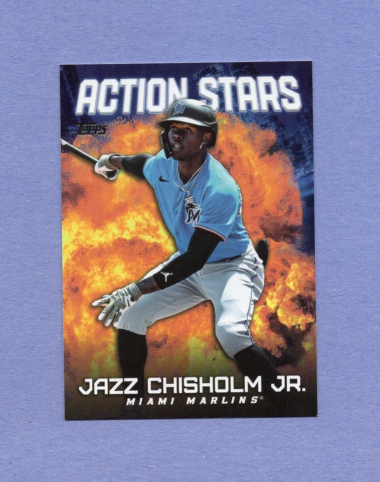 2023 Topps Update Action Stars Jazz Chisholm Jr. Marlins - Image 1 of 1