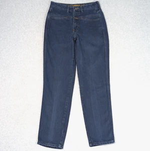 Pantalones de mezclilla Marithe Francois Girbaud mamá para mujer tiro alto 11/12 cónicos vintage - Imagen 1 de 12