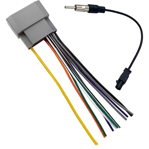 For Dodge/Jeep/Chrysler Replacement Radio Stereo Adapter Antenna Adapter Harness - Picture 1 of 4