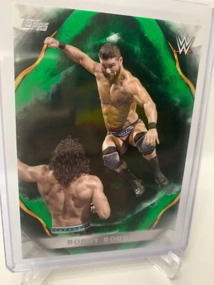 2019 TOPPS WWE UNDISPUTED GREEN /50 BOBBY ROODE #14 - Image 1 of 3