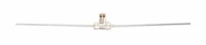 Halogen Licht Seil System Ersatz Metal Stab G4Fassung 28,5 cm Zubehör Einflammig - Bild 1 von 2