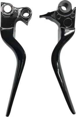HARDDRIVE 2004-2006 FLHRS Road King Custom Harley Davidson LSR LEVER SET BLACK B Foto 1 de 2