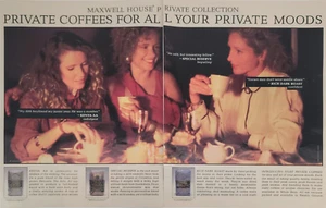 1987 Maxwell House Private Collection Coffee Print Ad - For your private moods - Picture 1 of 2