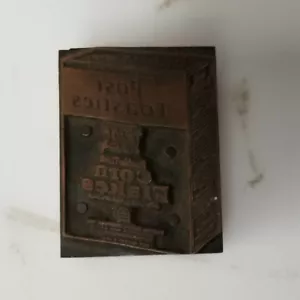 Druck Buchdruck Druckerblock Post Toasties Corn Flakes - Bild 1 von 2