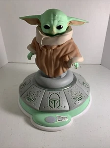 Disney Star Wars 10" Mandalorian Light Sound Talking Room Glow Nightlight Grogu - Picture 1 of 11