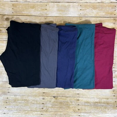 Leggings de tiro medio negros XS azules S Lauren Conrad para mujer Foto 1 de 4