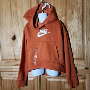 Nike orange youth hoodie girls small - Picture 1 of 8