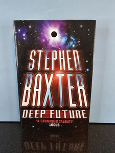 Deep Future by Stephen Baxter - Vintage Sci-Fi Hardcover Uk 1st Edition 2000 VGC - Picture 1 of 24