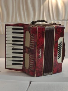 +Piano accordion, music instruments WELTMEISTER 24 BASS - defective, for repair - Picture 1 of 16