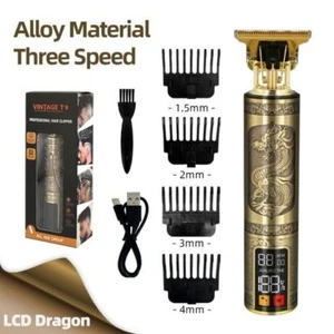 Haarschneider Bart Rasierer Trimmer Profi Haarschneidemaschine Clipper Hair Akku - Bild 1 von 8