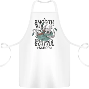 Skilful Sailor Kraken Sailor Cotton Apron 100% Organic - Picture 1 of 18