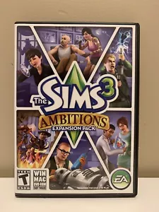 The Sims 3: Ambitions - Video Game - VERY GOOD PC MAC DVD-ROM - Picture 1 of 4