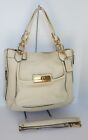 Euc Coach Kristen Elevated Pebbled Leather N/s Tote  Style #18278 - Parchment