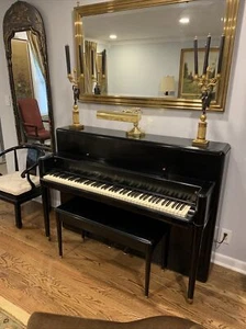 Steinway Model 100 Upright Piano (1962) - Picture 1 of 12