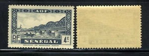 1935 Senegal 4c Stamp Bridge 🌉Scott # 145/A29  MNH OG✨   - Picture 1 of 1