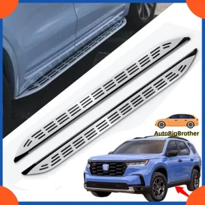 Fits for Honda pilot 2023 2024 2Pcs Running Boards Side Steps Pedals Nerf Bar - Picture 1 of 8