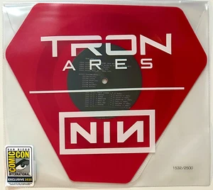 2025 SDCC EXCLUSIVE TRON ARES NINE INCH NAILS 7” VINYLE RECORD LP #1532/2500 NIN - Photo 1/1