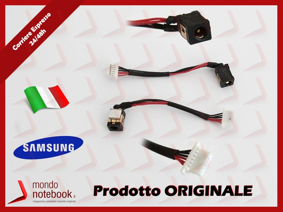 Connettore Alimentazione DC Power Jack PJ473 Samsung NP530U3C