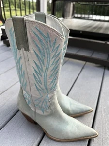 Penny Loves Kenny High Pilgrim Western Boots Womens 8.5M - Picture 1 of 11