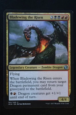 Magic The Gathering MTG BLADEWING THE RISEN Iconic Masters LP Lightly Played - Image 1 of 2