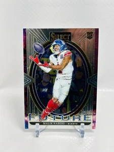 2024 Panini Football Select Malik Nabers Future #2 RC New York Giants - Bild 1 von 2